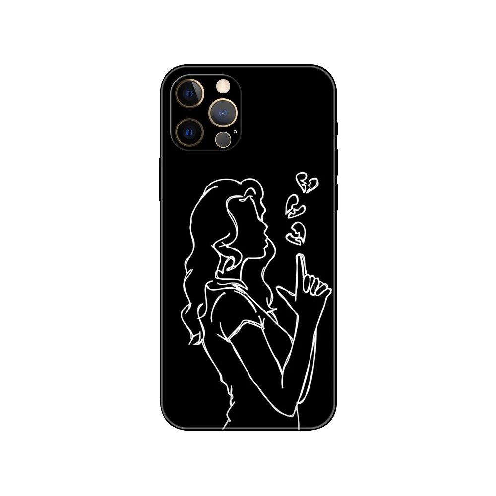 Чехол для телефона с мультяшным сердечком для iPhone Samsung Galaxy Redmi Xiaomi Oppo OnePlus Note SA 7 8 9 10 11 12 13 14 20 21 22 23 53 54 Pro Max Ultra TPU Soft