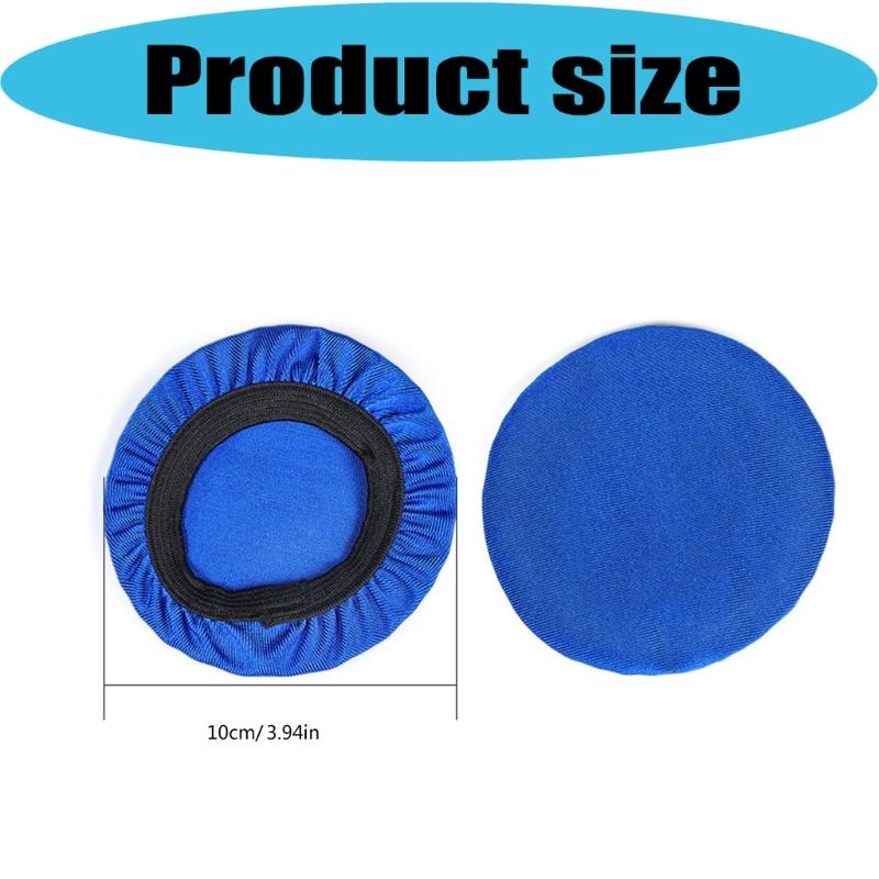 Elastics Lycras Headphone Covers Universal For 9-11cm Ear Cushions Stretchable Breathable For Sports Commuting And Long Wear