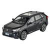 1/32 Toyota RAV4 SUV 2023 Литая металлическая модель автомобиля Звук и свет Оттяжка Детская игрушка Коллекционные предметы Подарок на день рождения