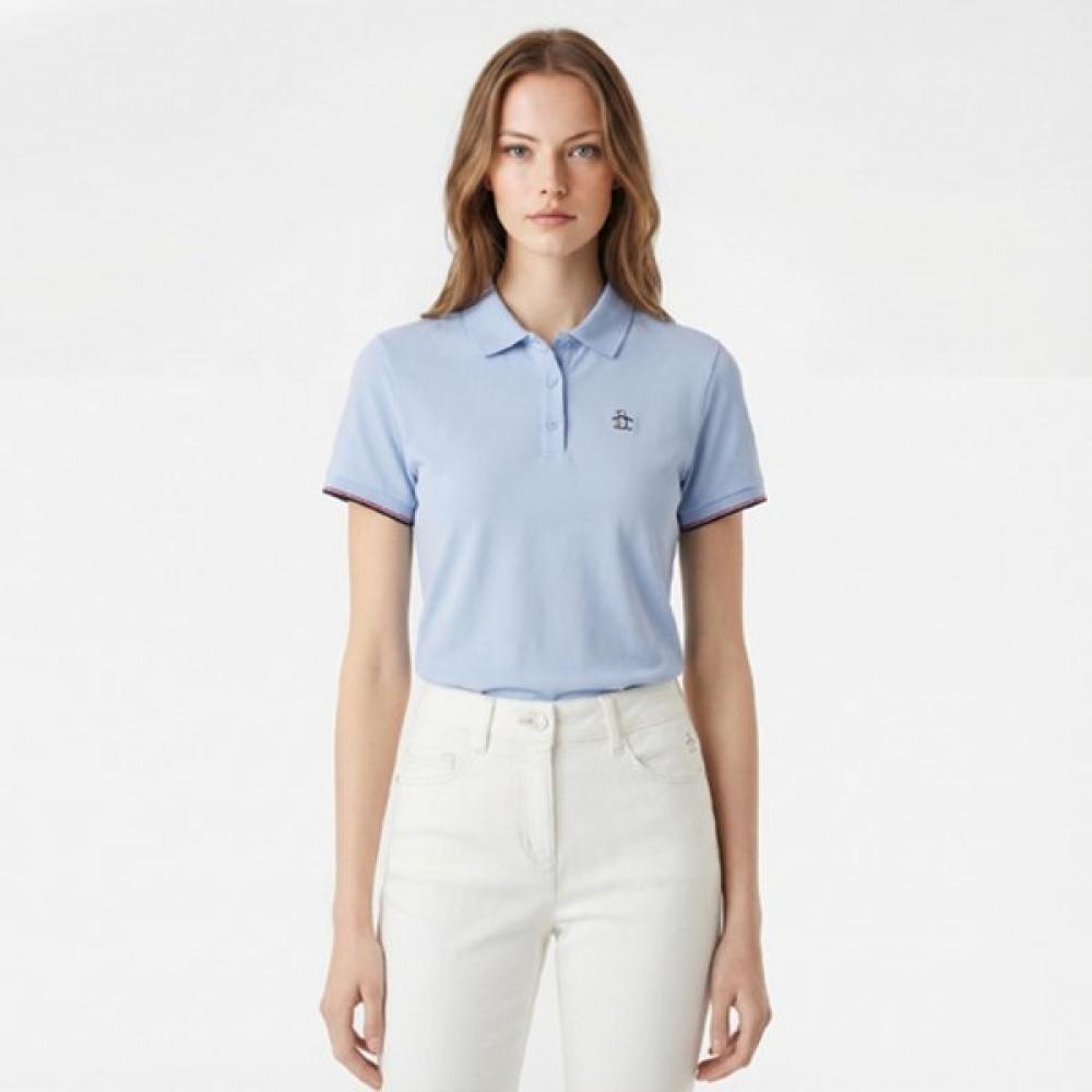 Munsingwear Women Signature Polo Light Blue Mr122lts12