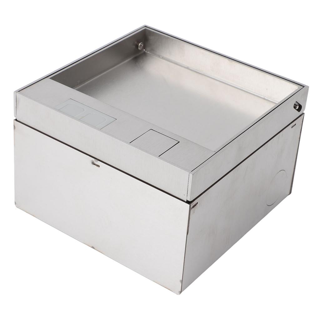 Встраиваемая напольная розетка из нержавеющей стали, скрытая напольная розетка, встроенная, водонепроницаемая, IP44