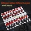 3D ABS Буквы SPORT Si4 SDV6 SDV8 Эмблема Наклейки на багажник автомобиля Для Autobiography SPORT