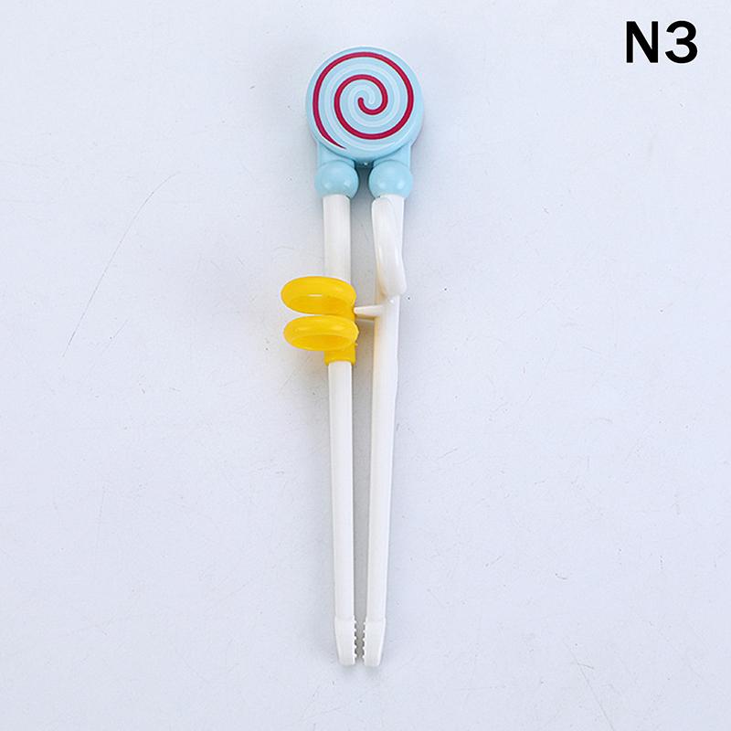 Домашняя вечеринка Милые мультяшные палочки для еды с головами животных Пластиковые Экологически чистые Детские Тренировочные для еды Малыш Учится Пользоваться Палочками