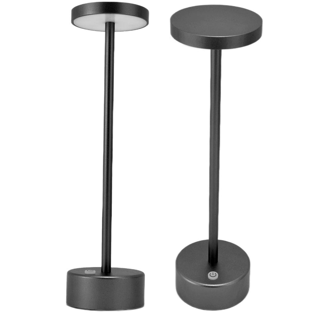 LED Desk Lamp Waterproof USB Touch Dimming Table Light with 2 Level Brightness Adjustment for Home