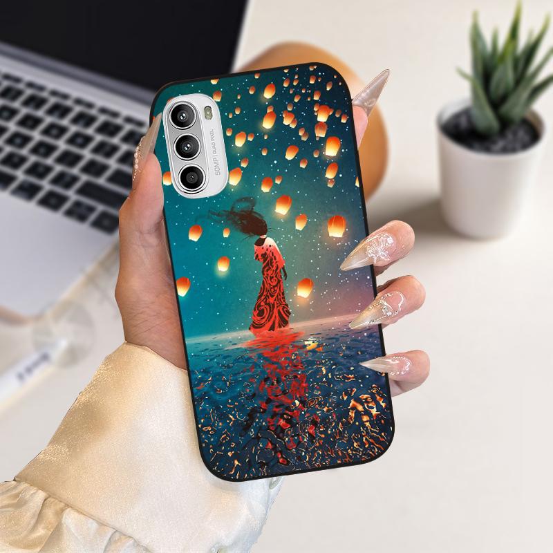 Мультяшные чехлы с животными для Motorola G52 4G, бампер на Moto G82 G71s 5G, мягкий силиконовый чехол для телефона Motorola G 82, Coque Fundas