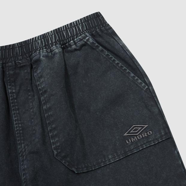 UMBRO Nq Стиранные Джинсовые Брюки из Твила Черные (Uq311Cpt81)