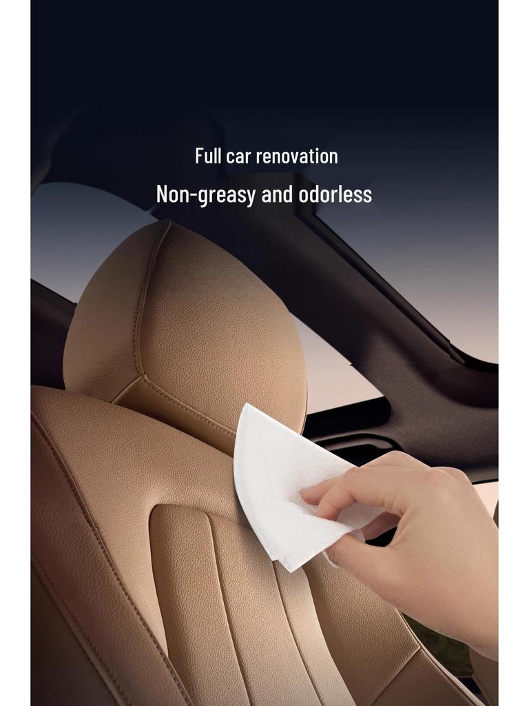 Interior Coating & Polishing Wax for Leather, Plastic & Engine Compartment