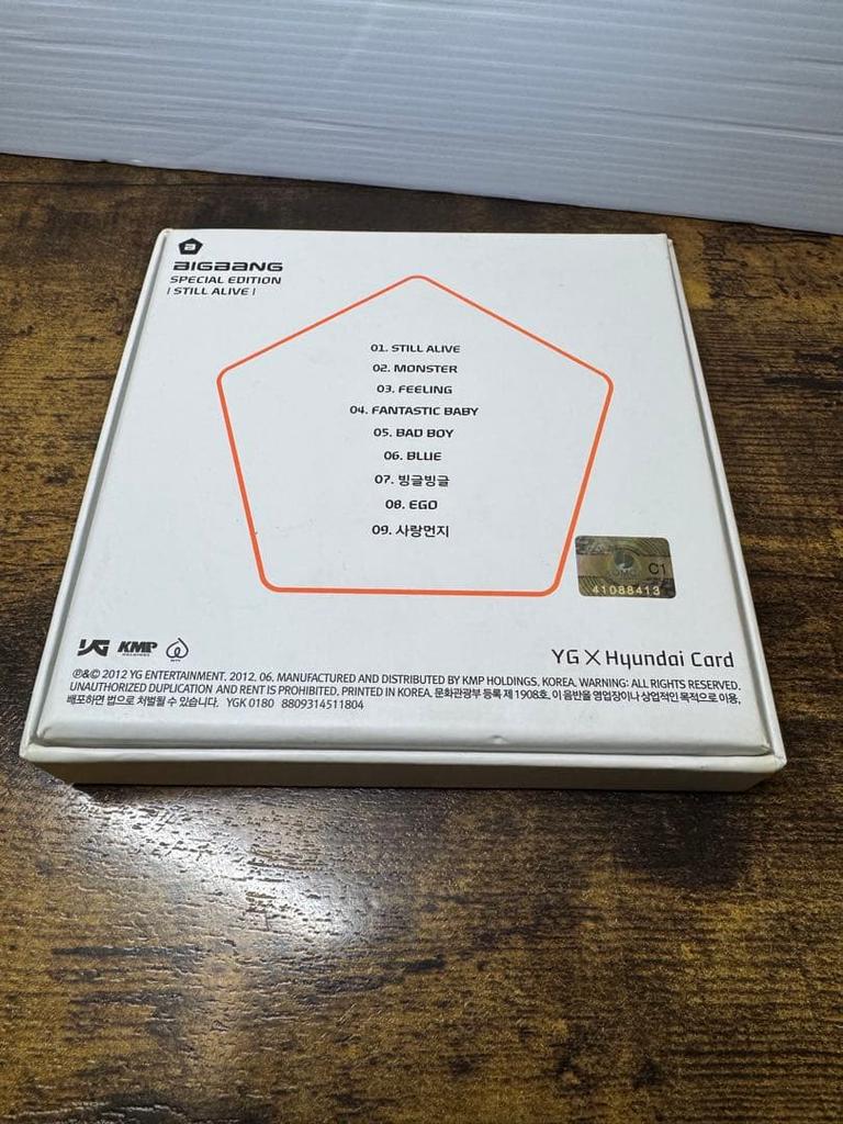 [Б/У] BIGBANG SPECIALEDITION STILLALIVE версия Дэсона