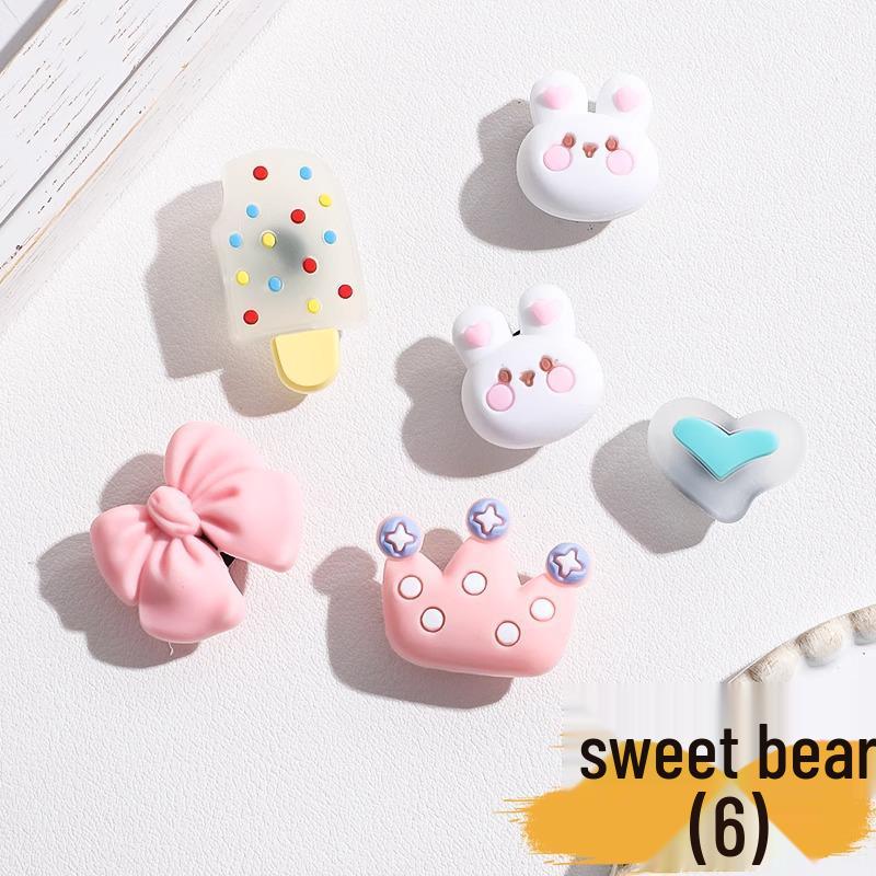 2025 Милые декоративные пряжки-цветы для обуви - Аксессуары для обуви с отверстиями