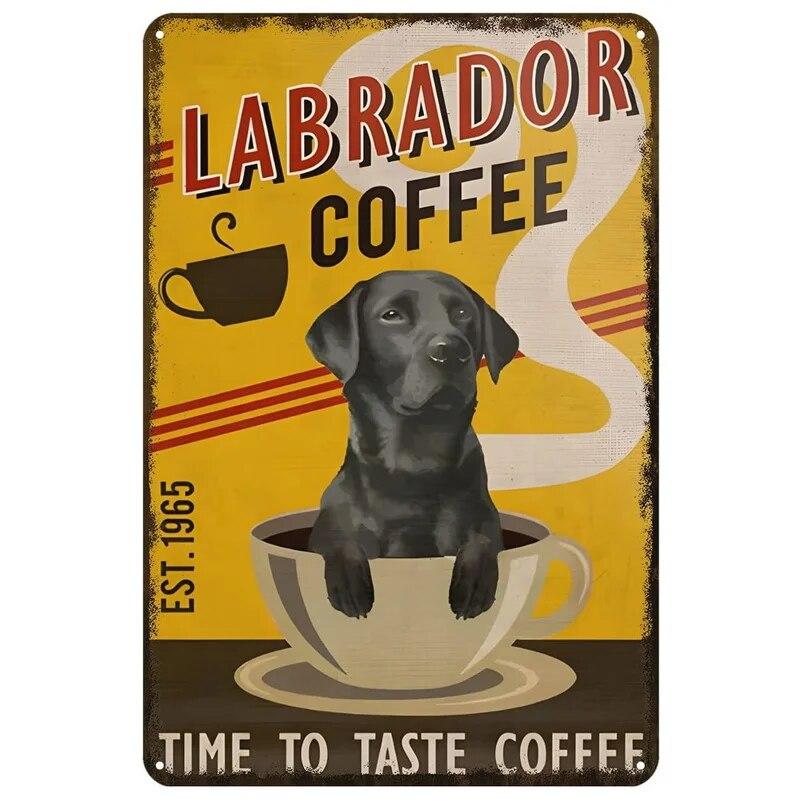 Легко отвлекается на собак и книг. Металлические жестяные вывески. Плакаты. Тарелка. Настенный декор для баров. Мужская пещера. Кафе. Клубы. Ретро-плакаты.