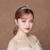 Luxurious High End Zircon Encrusted Jewelry Crown Photo Studio  Newlywed Dress Tiara Bridal Wedding Accessories