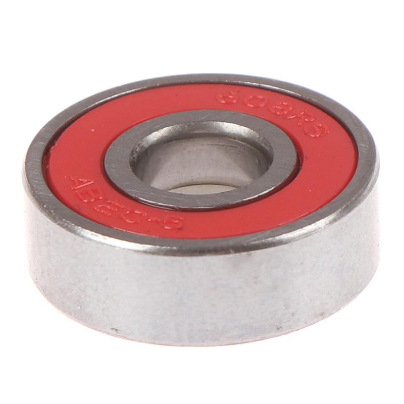 5 шт. Красные шарикоподшипники Abec-5 608-Rs для скейтборда 8X22X7 мм