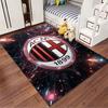 "Ковер с логотипом AC Milan Дизайн 1899, Ковер для домашнего декора спортивного болельщика" Подходит для использования в качестве противоскользящего покрытия для гостиной, спальни, диванов