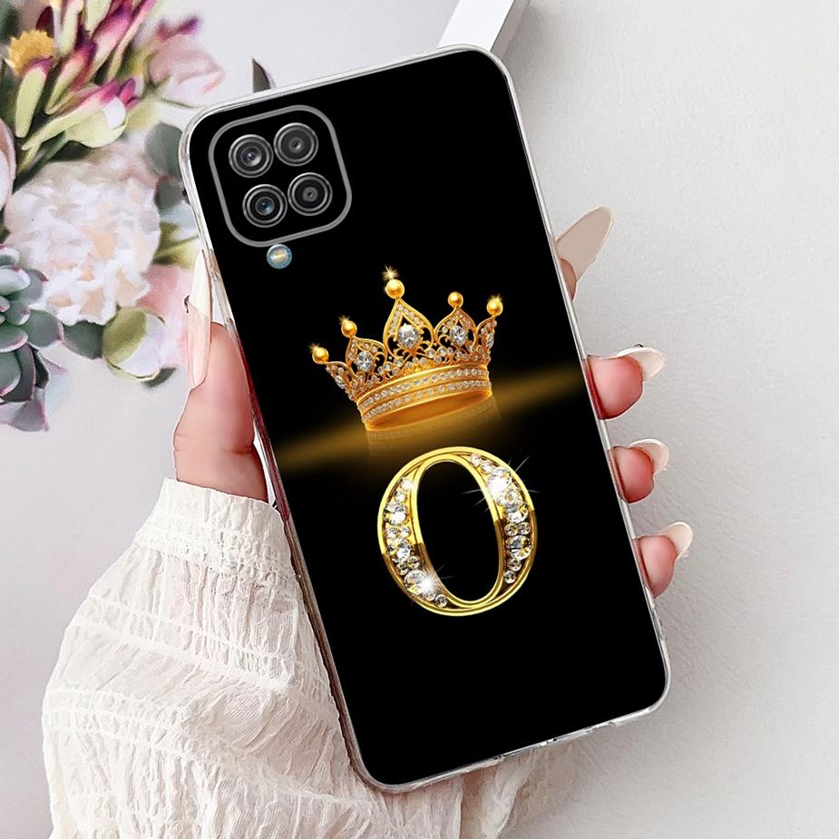 Чехол для Samsung Galaxy A12 M12 F12 Новый Чехол с Буквами Короны Мягкий Силиконовый Чехол для Телефона Для Samsung A12 M 12 Galaxy M12 F12 Бампер
