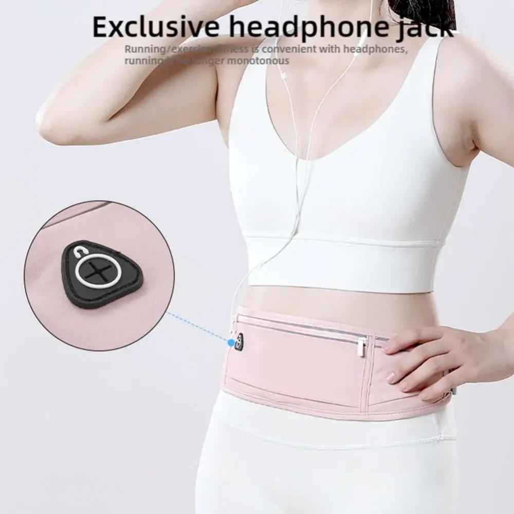 Breathable Running Waist Bag Waterproof Waist Pack Multi-function Sports Belt Bag  Gym Cycling