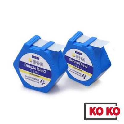 [1+1] KOREA Dimple Hydrocolloid Band 70 шт. / Пластырь от укусов комаров, ран, прыщей и акне