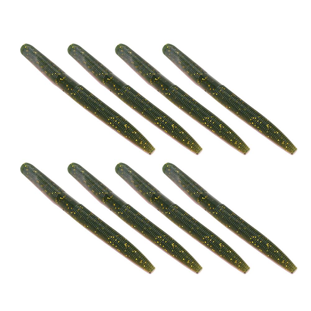 8 шт. AR24 10 см 6,5 г Мягкий червь Рыболовная приманка Искусственная Реалистичная Симуляция Приманка Аксессуар#2