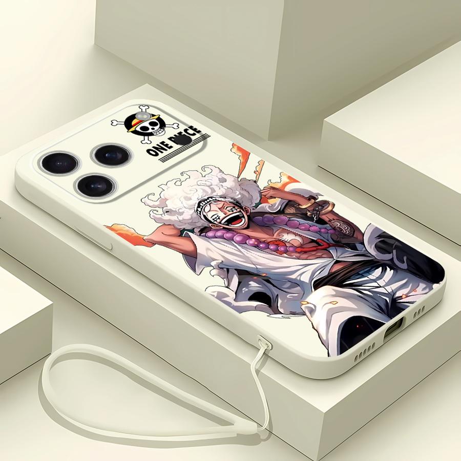 Мультяшный Чехол для Телефона Милый One Piece для Apple iPhone 17 Pro Max 11 7 8 XS XR 12 Plus 16 Air 15 13 Mini