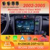 Car Radio Android 14 For Mercedes Benz C-Class W203 C200 C320 C350 CLK W209 2002 - 2005 Navigation GPS Multimedia Player Stereo