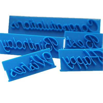 6 шт./набор пластиковых букв формы с днем рождения наилучшие пожелания формы для выпечки украшения