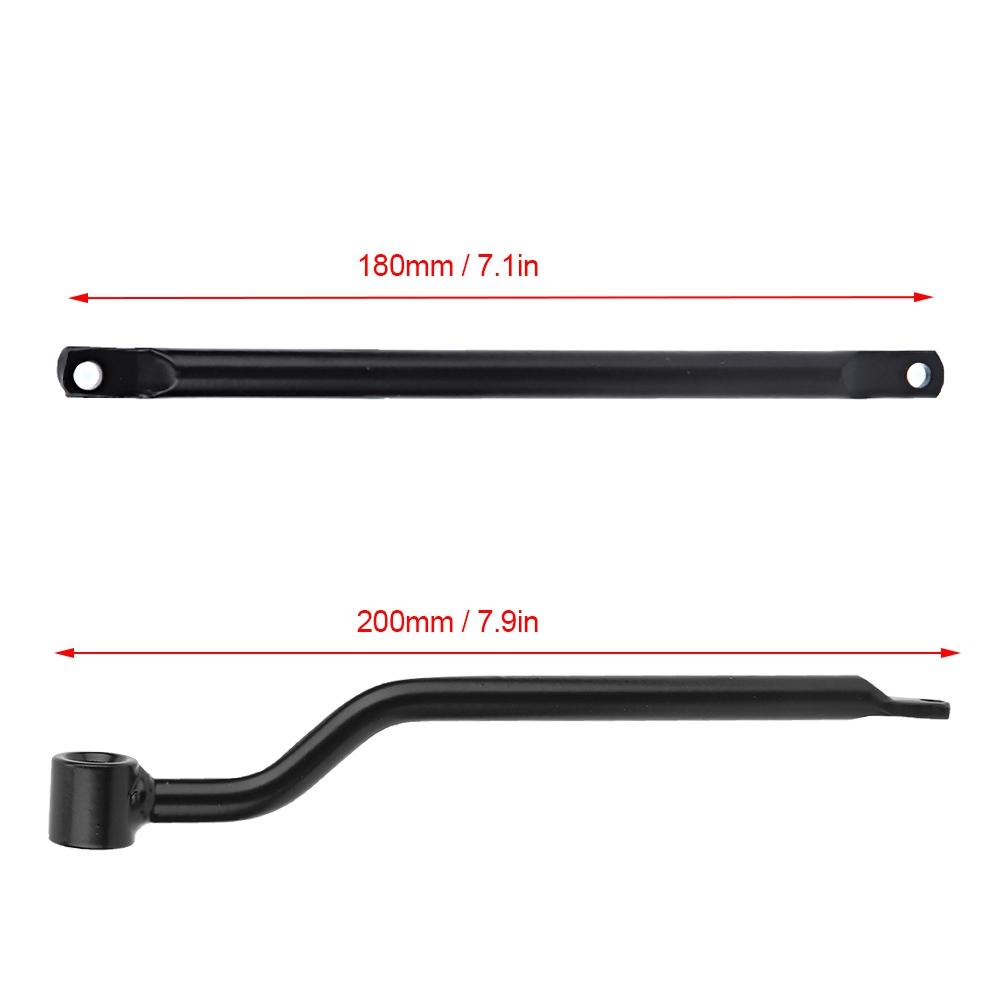 Motorcycle Stainless Steel Refit Saddlebag Side Support Bar Bracket Replacement Kit