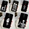Aesthetics Skeleton Phone Case For ZTE Nubia Red Magic 9 Pro Plus 6 7 8 Pro 6S 7S 8S Pro Plus 5G 5S 6R Cover