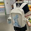 Прозрачный Большой Вместимости Mochilas Mujer Япония Ins Mochila Просторный Прочный Ita Bag Новый Модный Рюкзак Bolsa Feminina