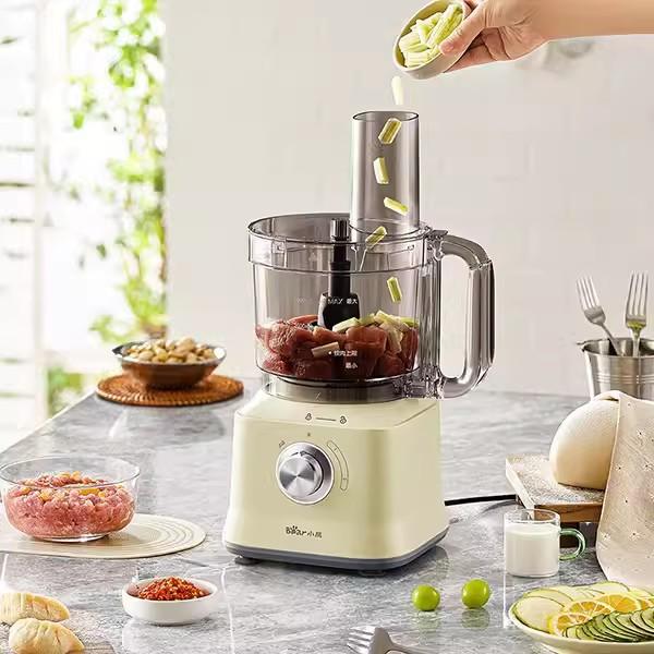 Кухонные комбайны, многофункциональная овощерезка и мясорубка мощностью 800 Вт для нарезки, измельчения, пюре и теста, легко очищаемая чаша на 8 чашек