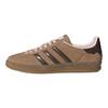 adidas Gazelle Indoor Valentines Day - шоколадные кроссовки унисекс коричневые картонные песочно-розовые JR8028