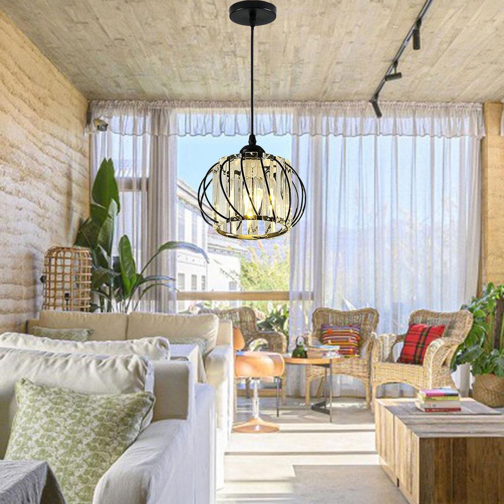 Потолочный светильник Светодиодный подвесной люстра Регулируемая Современная подвесная лампа для