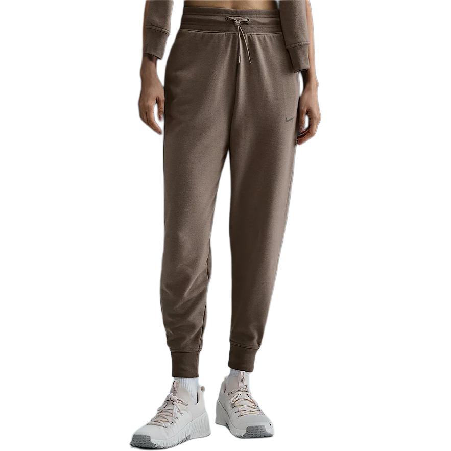Nike Женские вязаные спортивные штаны Коричневые FB5435-233