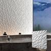 3D Wall Panel Mold for Gypsum, Plaster or Concrete Tile for Decorative Wall Panels 'Foliage'