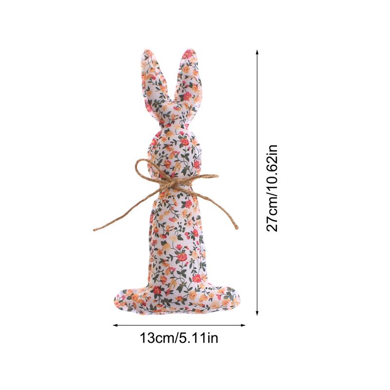 Easter Decoration Fabric Rabbit Ornament Creative Cartoon Bunny For Children's Rooms Wedding Party Birthday Home Centerpiece