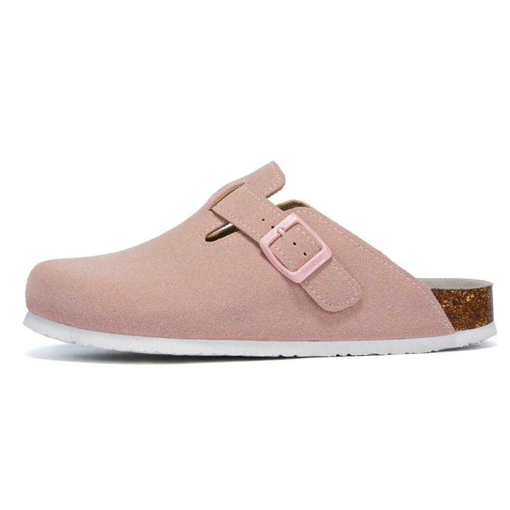 Модная мужская обувь Baotou Пробковые мужские тапочки Кожаные мужские женские полутапочки на зиму Большой размер 35-45