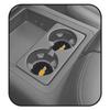 Plasticolor 000648R01 Держатель стакана-подставка Chevrolet Bowtie Gold, Черный