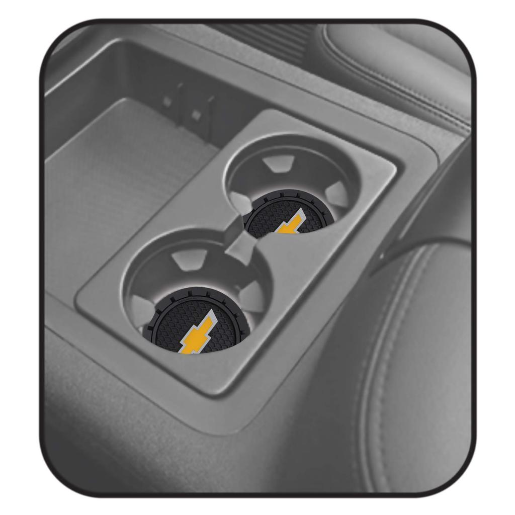 Plasticolor 000648R01 Держатель стакана-подставка Chevrolet Bowtie Gold, Черный