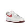Nike Air Force 1 Low Valentines Day 2024 Women Sneakers White Team-Red Dragon-Red FQ7626-100