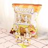 Bag Of Cheesy Puffs Pudding Cute Lot Toy Stuffed Soft Snack Plush Squishmallows Unicorn Plushie Toys Kids Women Gift Cute Animal Soft Plush