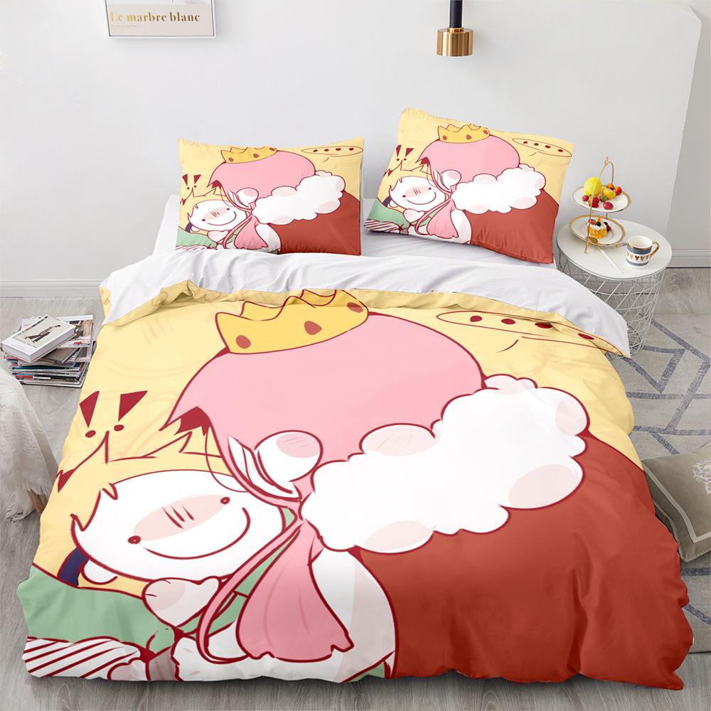 Новый GeorgeNotFound Merch Ranboo Dream Комплект постельного белья для мальчиков и девочек Twin Queen Size Пододеяльник Наволочка Кровать Дети Взрослые Домашний Текстиль