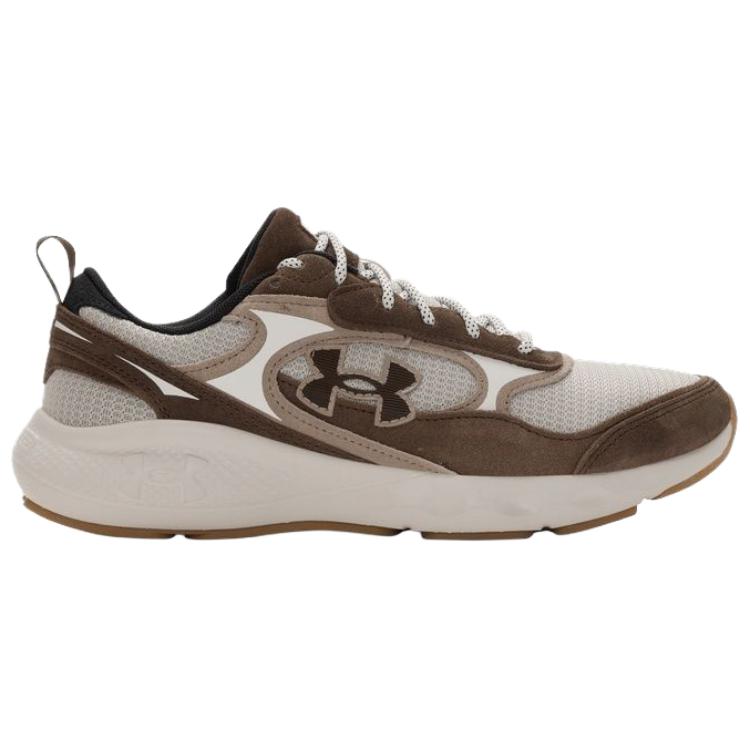 Under Armour Charged Vantage Lux 3 Comfortable Versatile Breathable Low-Top Lifestyle Casual Shoes Men Sneaker Brown 6010422-279