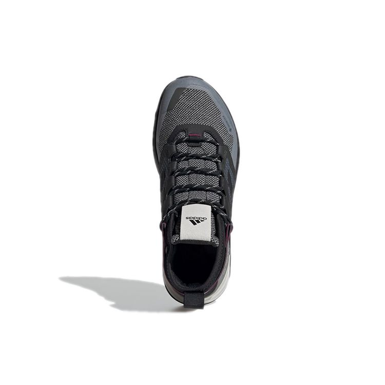 Adidas Ботинки Terrex Trailmaker Mid Gtx Амортизирующие Нескользящие Средние Спортивные Уличные Ботинки Женская Обувь Черный Серый FY2236