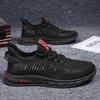 New 2025 Spring and Autumn Mesh Breathable Men's Shoes Hollow Casual Versatile Men's Sports Shoes Soft-soled Mesh Sports Shoes