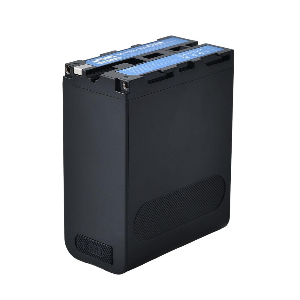 AJNWNM 12400 мАч для NP-F980 NP-F970 NP F960 NP F970 Аккумулятор с выходом USB для зарядки Sony PLM-100 CCD-TRV35 MVC-FD91 MC1500C DSC-S30