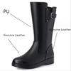 Female Winter Boots New Genuine Leather Female  Boots Big Size Wool Booties Woman Non-slip