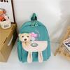 Cute Bear Pattern Kids Backpack For Preschool Durable Nylon With Padded Straps