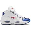 Reebok Question Mid Blue Toe 2022 Unisex Sneakers White Footwear-White Classic-Cobalt GX0227
