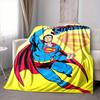1pc Superman, superhero Flannel Throw Blanket Soft, Warm & Cozy for Couch, Bed, Office, and Travel Versatile All Season Gift, Christmas present