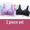 Sexy Lace Lingerie Set Beauty Back Bra Without Underwire Bra Woman Adjustable Underwear Woman