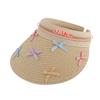 Защищающая от солнца детская шляпа от солнца Защита от УФ-лучей Соломенная шляпа Новая детская солнцезащитная шляпа Для улицы