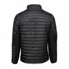 Teejays Mens Padded Crossover Jacket Полная молния